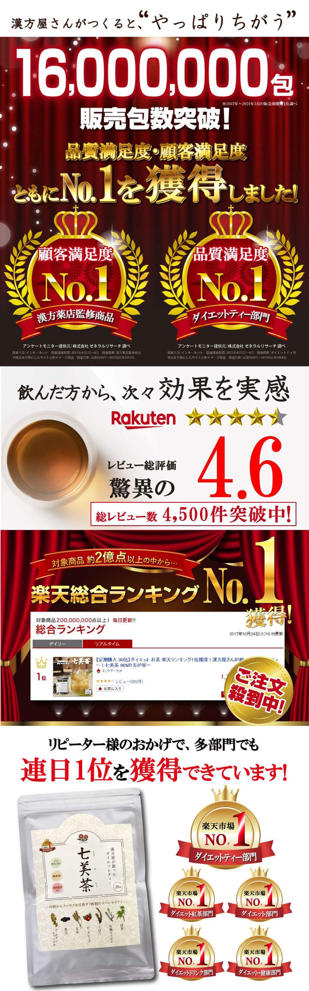 七美茶トライアル20包-エソラ本店